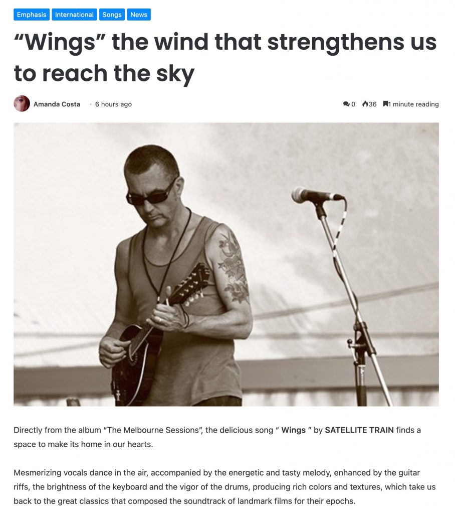 Satellite Train - Music For All - Wings