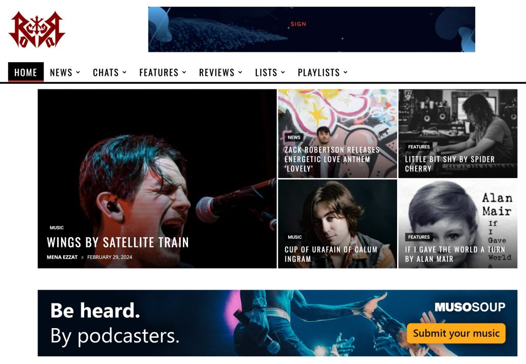Satellite Train - Rockeramagazine - Wings